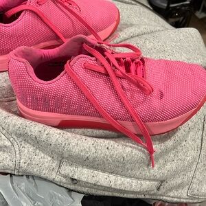 Neon pink No bull shoes